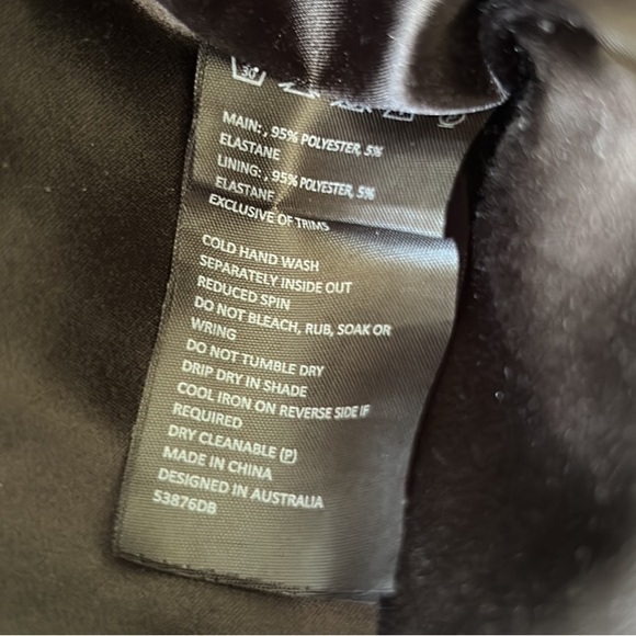 Bardot Dianna Black Front Slit Midi Dress - L - Picture 14 of 16